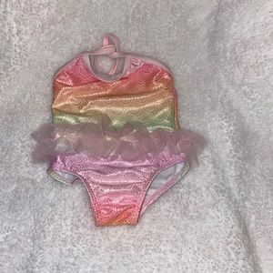 Baby girls tutu bathing suit